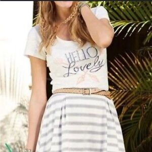 Womens Small Matilda Jane Hello Lovely Tee Shirt